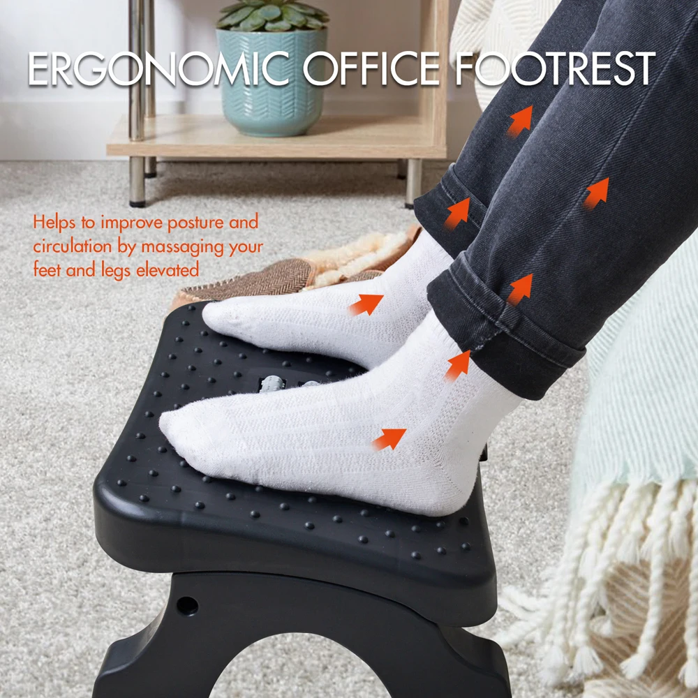 Office Furniture For Sale - Ergonomiczny podnóżek pod biurko z rolkami