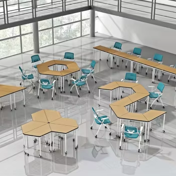 Office Furniture Solutions - Zestaw biurka i krzesła do klasy