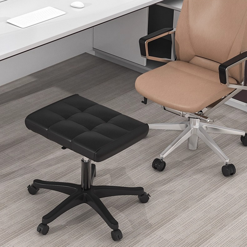 Office Footrest Cushion - Nowoczesny taboret podnóżek, wielofunkcyjny regulowany puf,