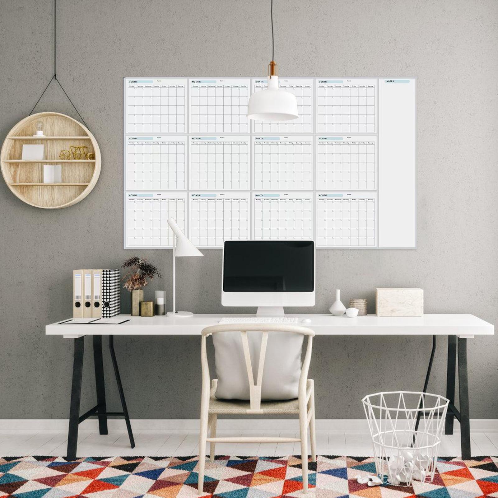 Kalendarz roczny na tablicę su – Dry Erase Weekly recenzja i cena