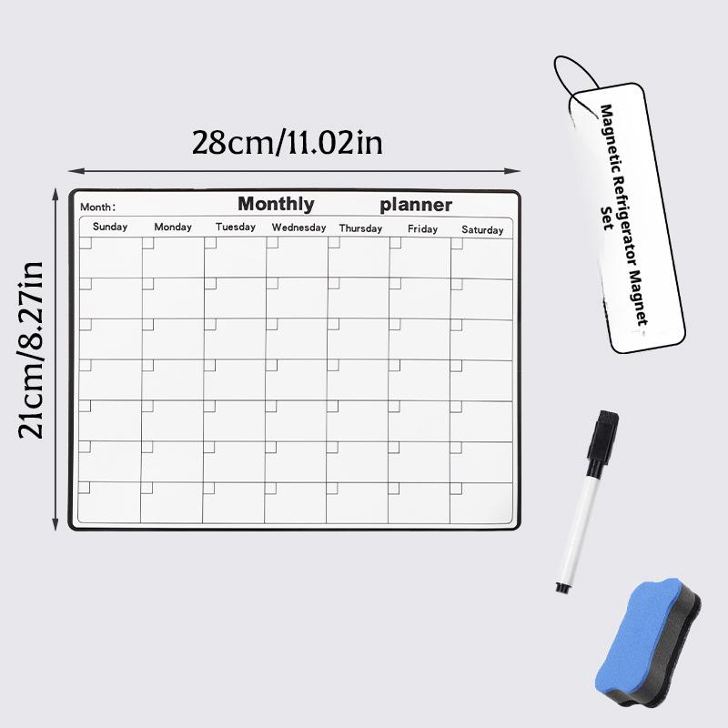 Magnetyczny kalendarz na lodów – Dry Erase Weekly recenzja i cena
