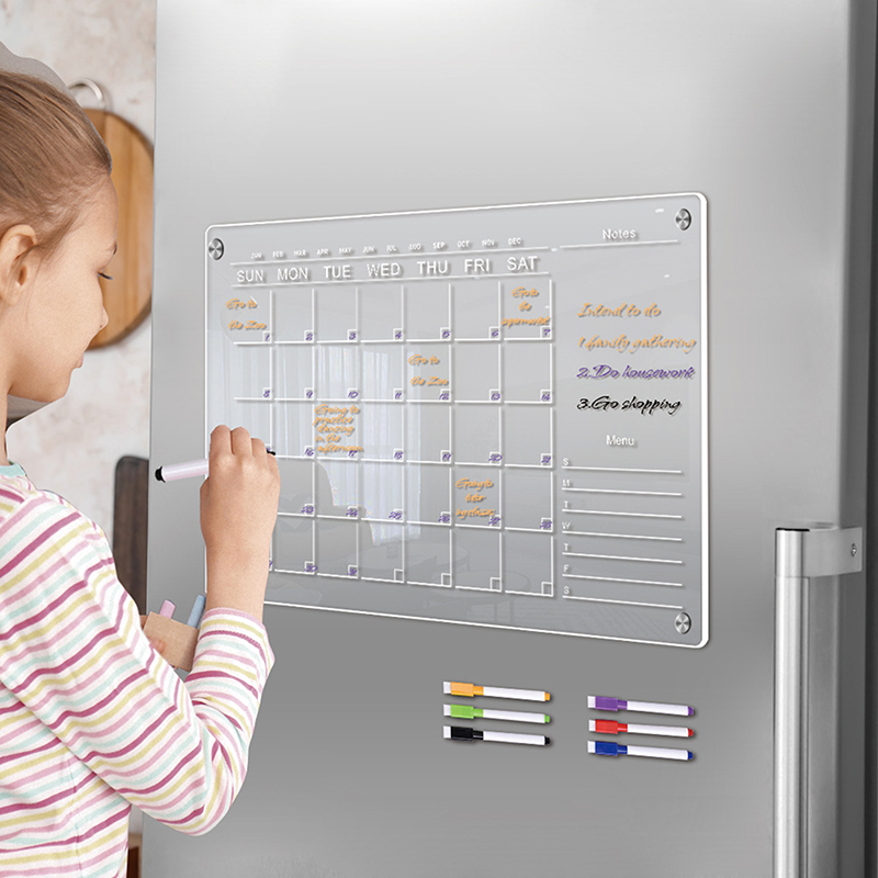 Planowanie przezroczysty akryl – Dry Erase Weekly recenzja i cena