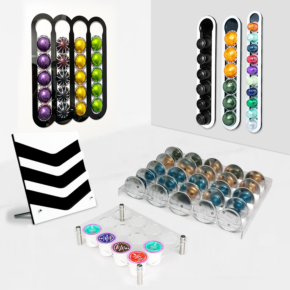 Wiele typów uchwytów na kapsuł – Drawer Organizer Tray recenzja i cena