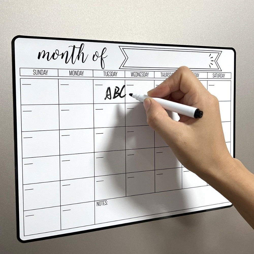 Przenośny magnetyczny kalendar – Dry Erase Weekly recenzja i cena
