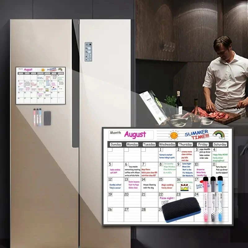 1 zestaw lodówka magnetyczna k – Dry Erase Weekly recenzja i cena