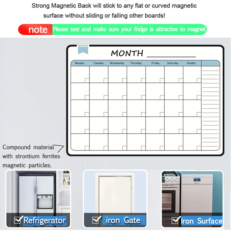 Rozmiar A3 magnetyczny miesięc – Dry Erase Weekly recenzja i cena