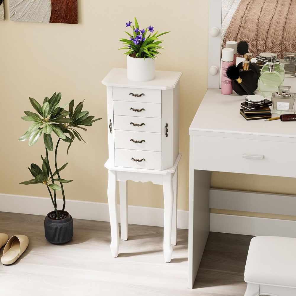 Biała szafka na biżuterię z lu – Drawer Organizer Tray recenzja i cena