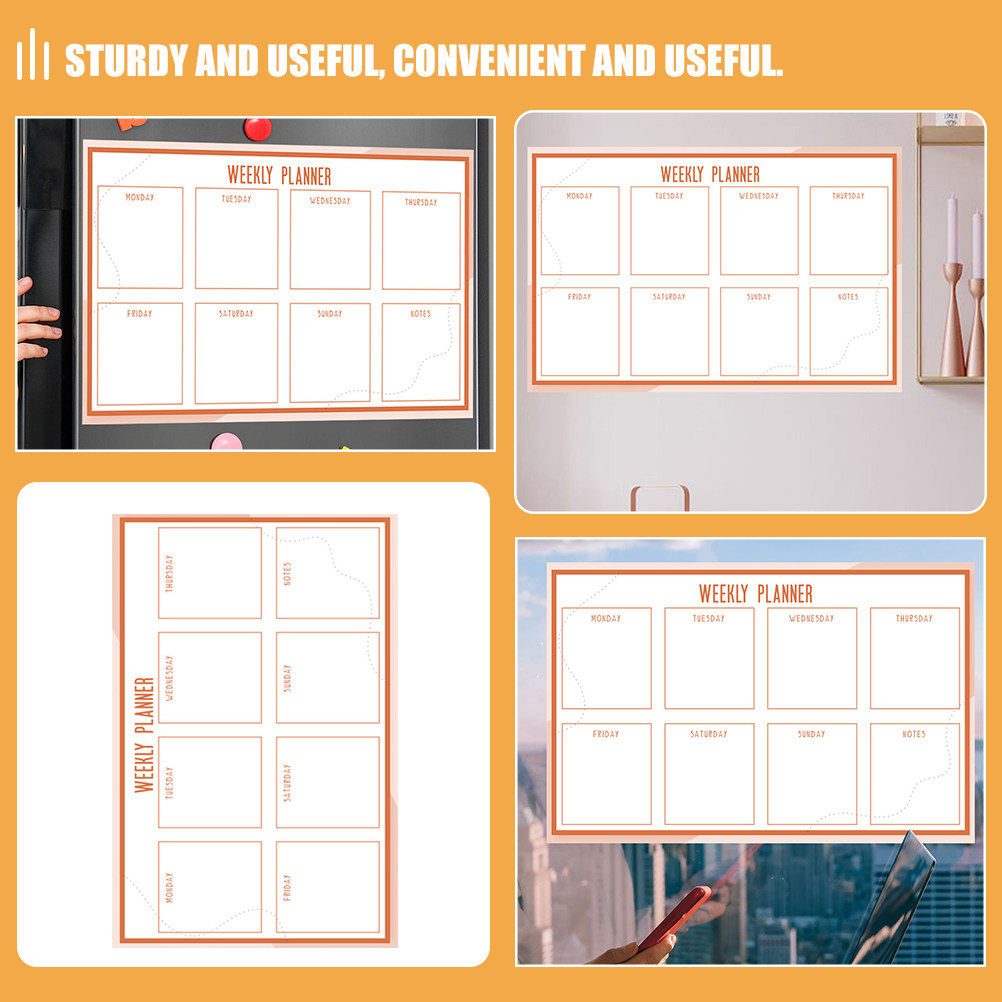Samoprzylepny tygodniowy kalen – Dry Erase Weekly recenzja i cena