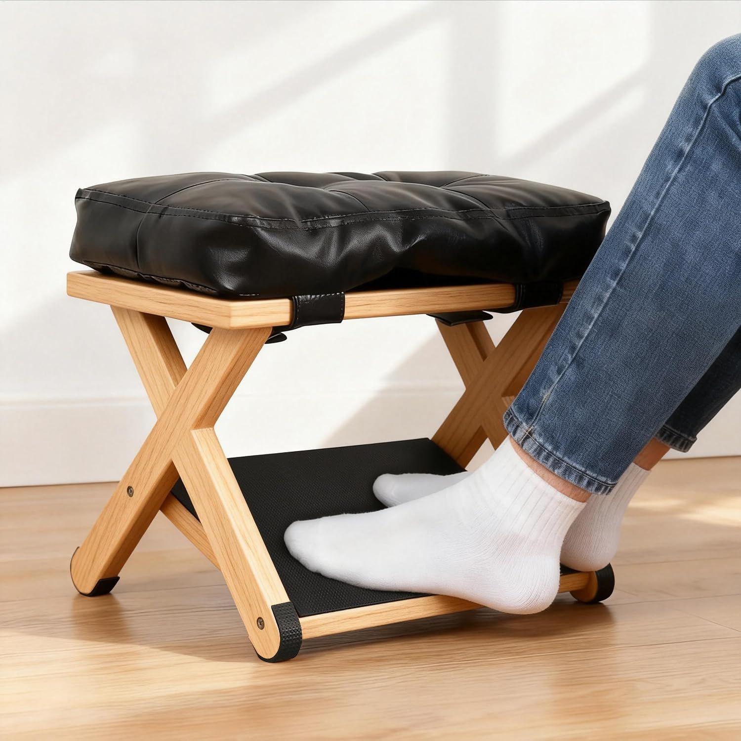 Podnóżek pod biurko drewniany  – Office Furniture For Sale recenzja i cena