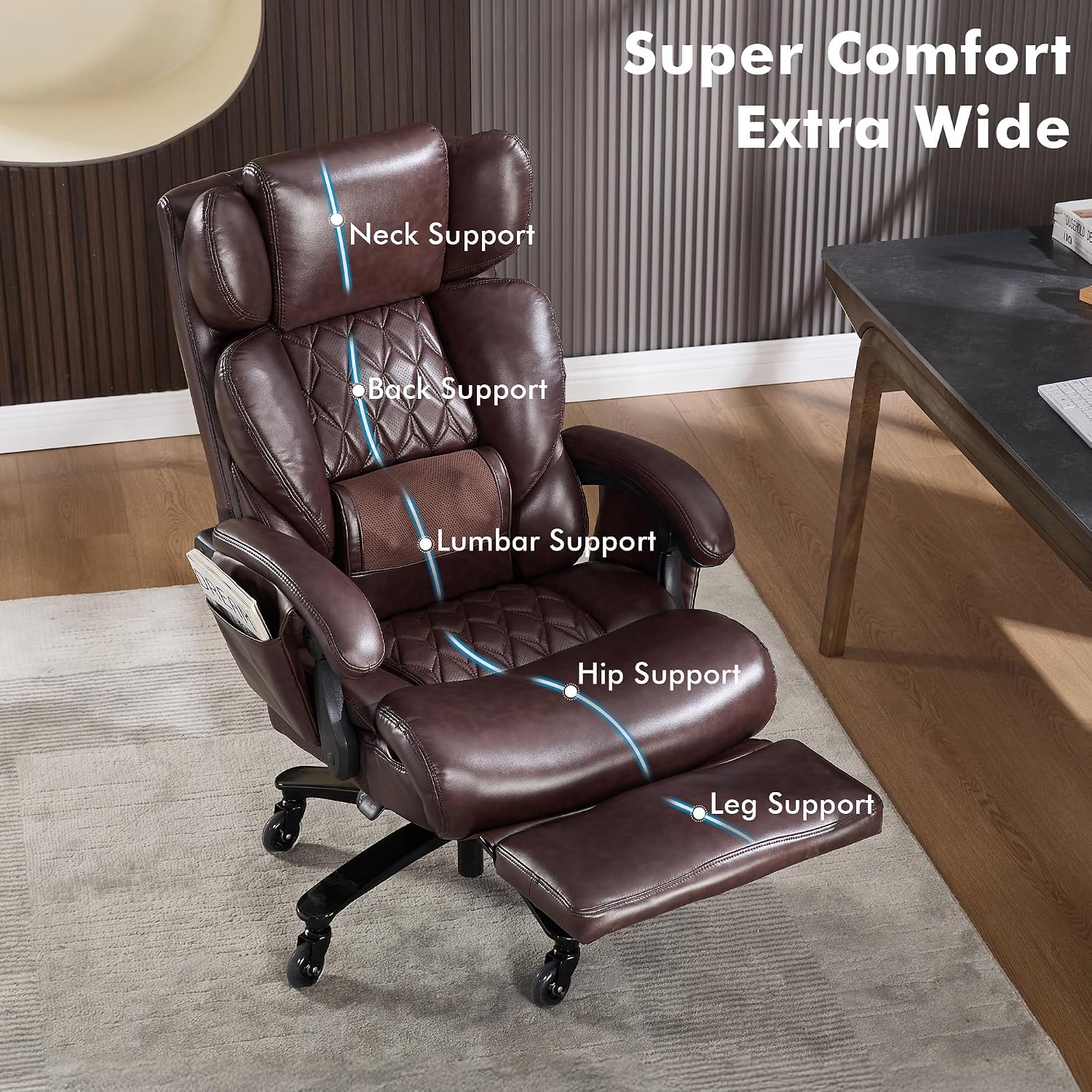 Duże i wysokie ergonomiczne kr – Office Footrest Cushion recenzja i cena