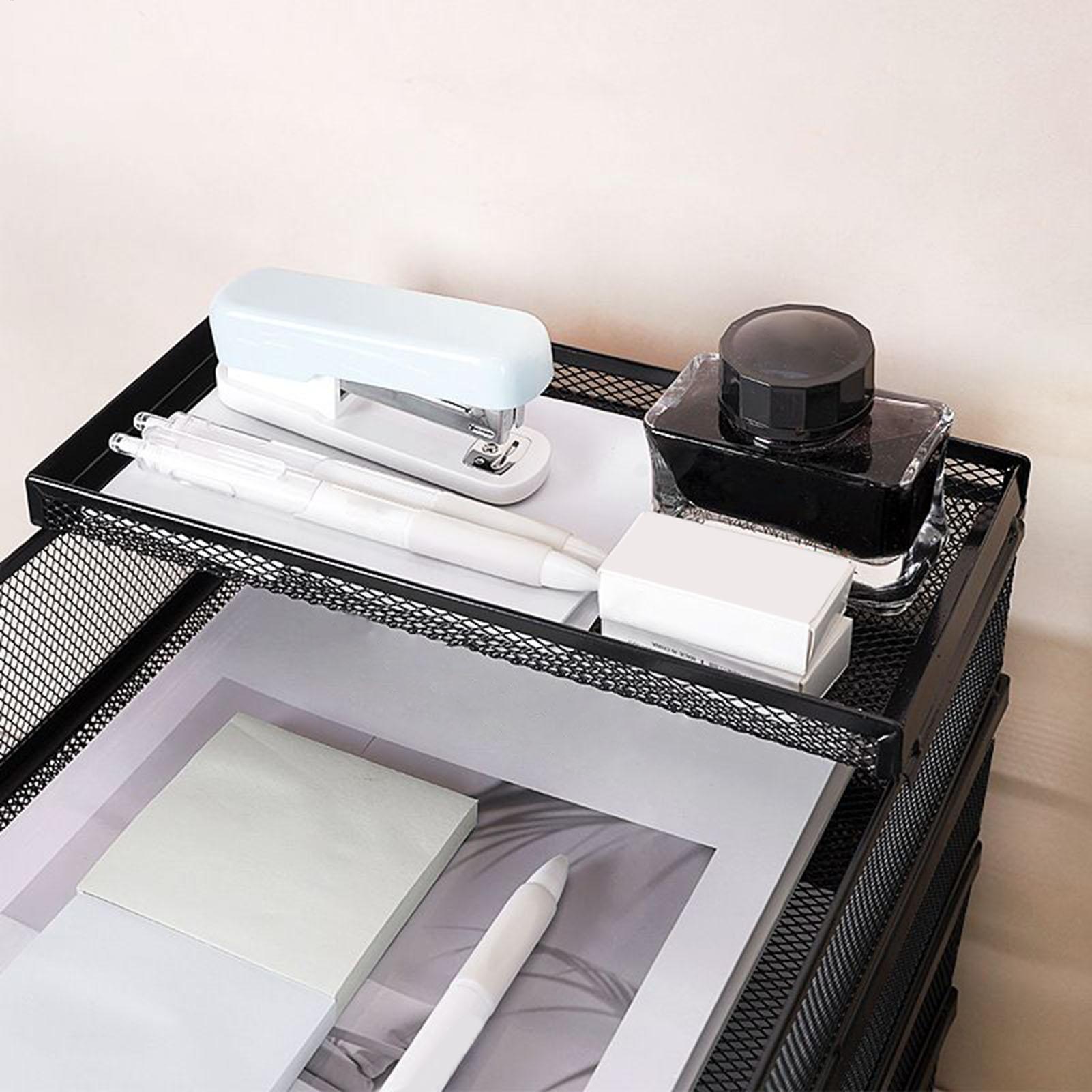 Metalowe tace biurkowe z siatk – Drawer Organizer Tray recenzja i cena