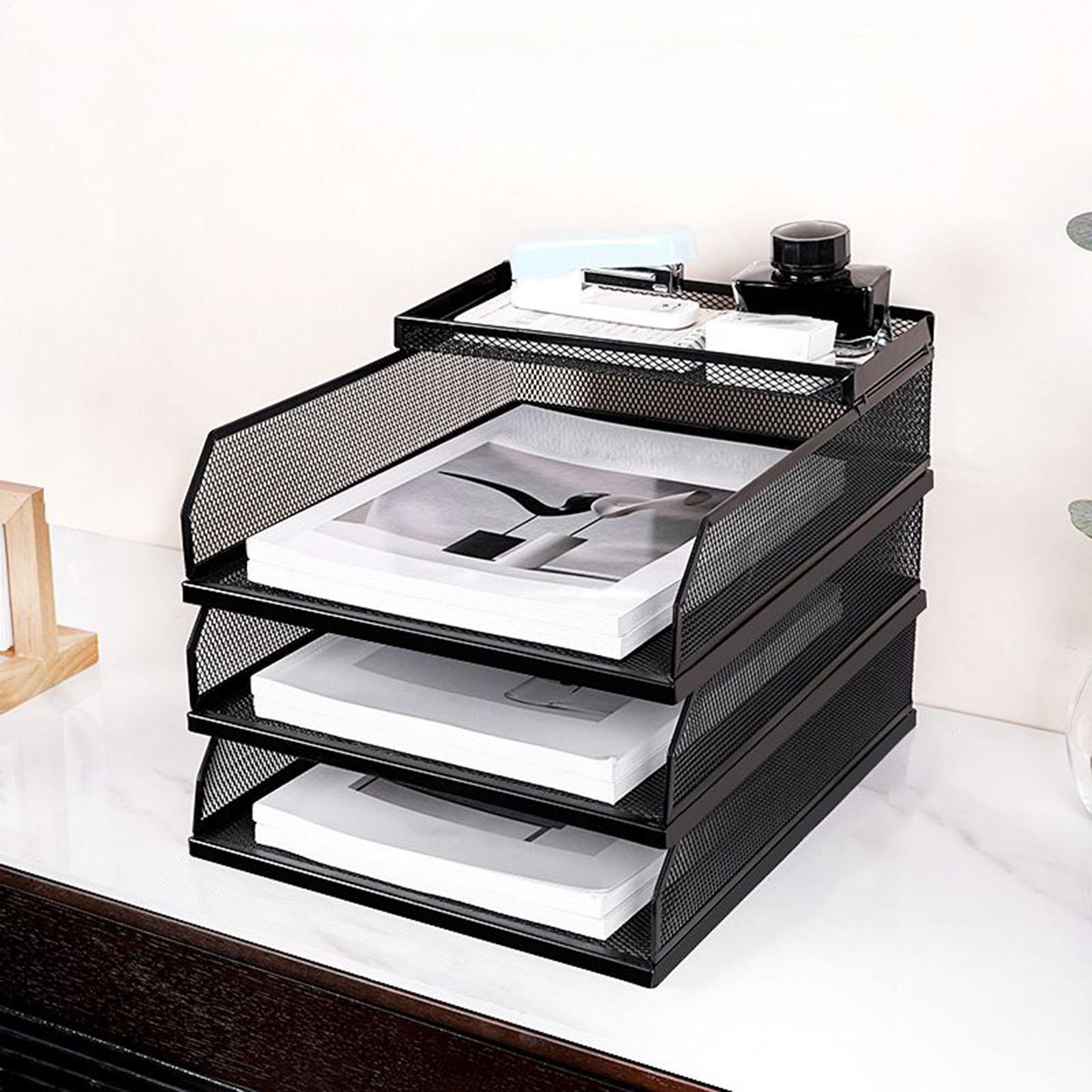 Metalowe tace biurkowe z siatk – Drawer Organizer Tray recenzja i cena